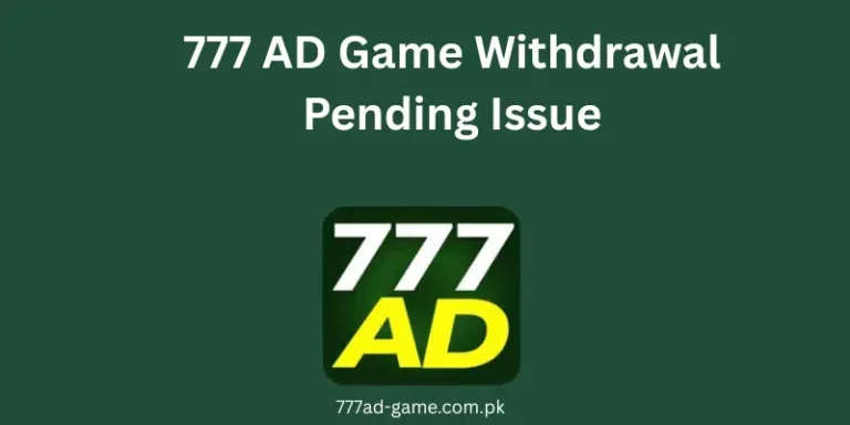 777 ad game withdrawal pending